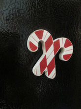 Load image into Gallery viewer, Candy Cane Refrigerator Magnets - Set of 6
