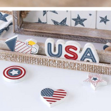 Load image into Gallery viewer, Americana Refrigerator Magnets - Set of 6