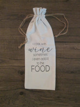 Load image into Gallery viewer, Classy &amp; Elegant Linen Wine Bags